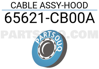 Nissan 65621CB00A CABLE ASSY-HOOD