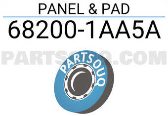 Nissan 682001AA5A PANEL & PAD
