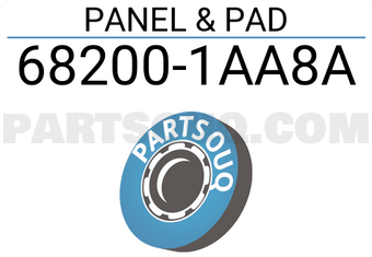 Nissan 682001AA8A PANEL & PAD