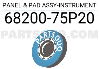 Nissan 6820075P20 PANEL & PAD ASSY-INSTRUMENT