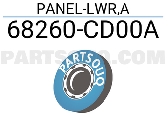 Nissan 68260CD00A PANEL-LWR,A