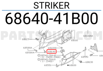 Nissan 6864041B00 STRIKER
