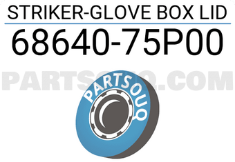 Nissan 6864075P00 STRIKER-GLOVE BOX LID