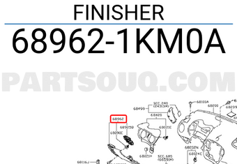 Nissan 689621KM0A FINISHER