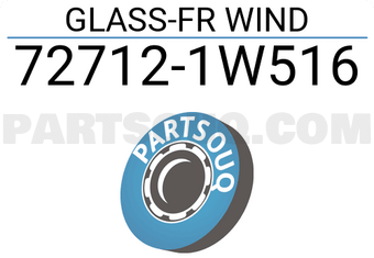 Nissan 727121W516 GLASS-FR WIND