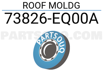 Nissan 73826EQ00A ROOF MOLDG
