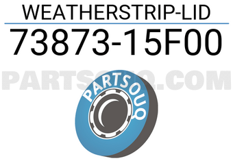 Nissan 7387315F00 WEATHERSTRIP-LID