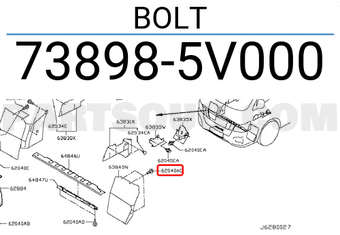 Nissan 738985V000 BOLT