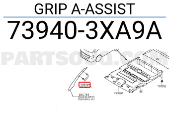 Nissan 739403XA9A GRIP A-ASSIST