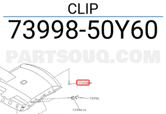 Nissan 7399850Y60 CLIP