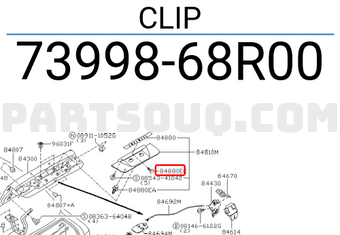 Nissan 7399868R00 CLIP