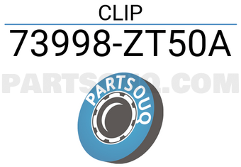 Nissan 73998ZT50A CLIP