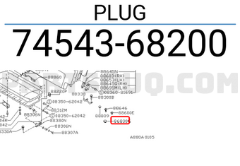 Nissan 7454368200 PLUG