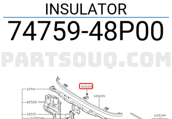Nissan 7475948P00 INSULATOR