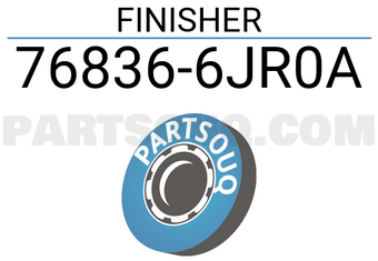 FINISHER 768366JR0A | Nissan Parts | PartSouq