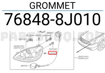 Nissan 768488J010 GROMMET