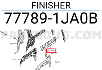 Nissan 777891JA0B FINISHER