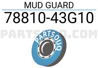 Nissan 7881043G10 MUD GUARD