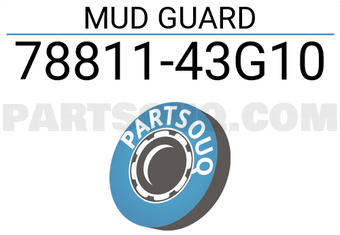 Nissan 7881143G10 MUD GUARD