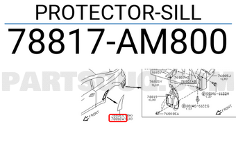 Nissan 78817AM800 PROTECTOR-SILL
