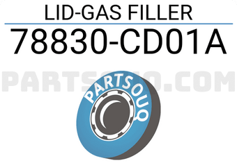Nissan 78830CD01A LID-GAS FILLER