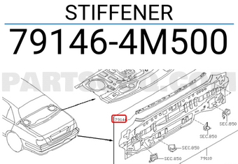 Nissan 791464M500 STIFFENER
