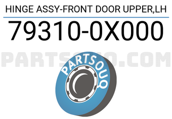 Nissan 793100X000 HINGE ASSY-FRONT DOOR UPPER,LH
