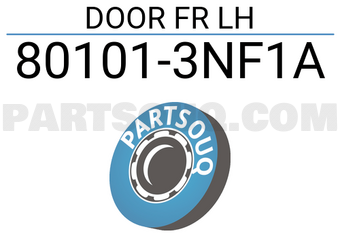 Nissan 801013NF1A DOOR FR LH