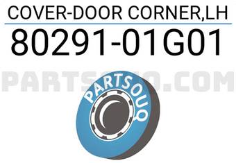 Nissan 8029101G01 COVER-DOOR CORNER,LH