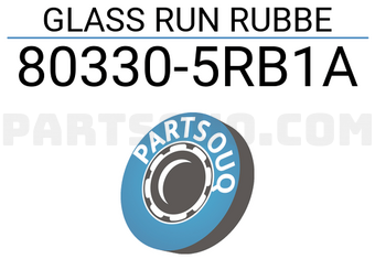 Nissan 803305RB1A GLASS RUN RUBBE