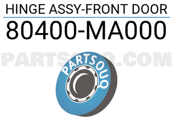 Nissan 80400MA000 HINGE ASSY-FRONT DOOR