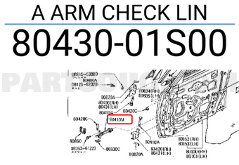 Nissan 8043001S00 A ARM CHECK LIN