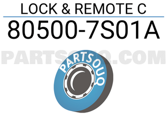 Nissan 805007S01A LOCK & REMOTE C