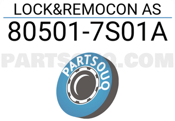 Nissan 805017S01A LOCK&REMOCON AS