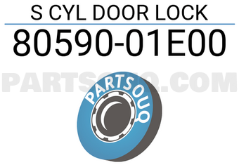 Nissan 8059001E00 S CYL DOOR LOCK