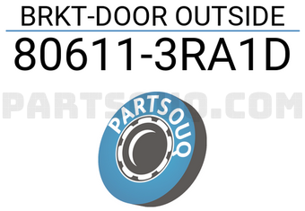 Nissan 806113RA1D BRKT-DOOR OUTSIDE
