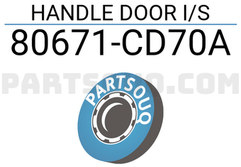 Nissan 80671CD70A HANDLE DOOR I/S