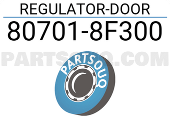 Nissan 807018F300 REGULATOR-DOOR