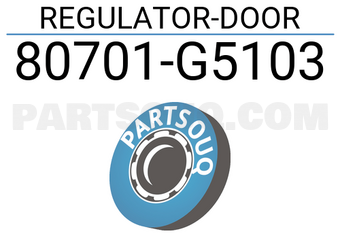 Nissan 80701G5103 REGULATOR-DOOR