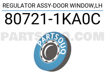 Nissan 807211KA0C REGULATOR ASSY-DOOR WINDOW,LH
