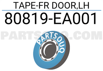 Nissan 80819EA001 TAPE-FR DOOR,LH