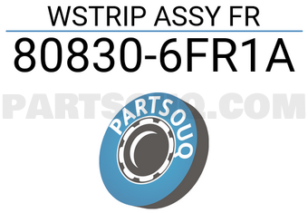 Nissan 808306FR1A WSTRIP ASSY FR