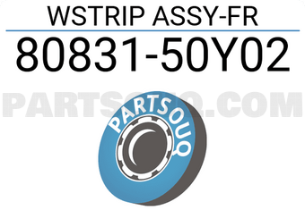 Nissan 8083150Y02 WSTRIP ASSY-FR