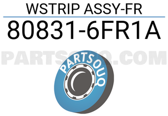Nissan 808316FR1A WSTRIP ASSY-FR