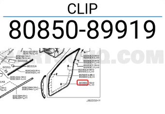 Nissan 8085089919 CLIP