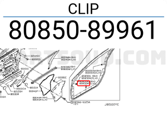 Nissan 8085089961 CLIP