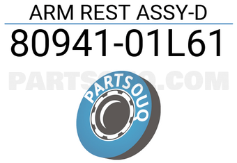 Nissan 8094101L61 ARM REST ASSY-D