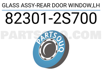 Nissan 823012S700 GLASS ASSY-REAR DOOR WINDOW,LH