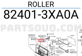 Nissan 824013XA0A ROLLER