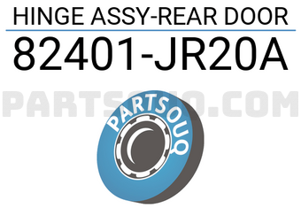 Nissan 82401JR20A HINGE ASSY-REAR DOOR